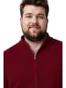 Men Plus Strickjacke in weinrot