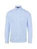 Finshley & Harding Hemd in weiß hellblau