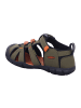 Keen Riemchensandalen SEACAMP II CNX in Dark Olive/Gold Flame