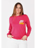KEY LARGO Rundhalspullover für Damen in rot
