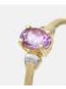 Diamant L'éternel Ring aus 375 Gelbgold mit Amethyst