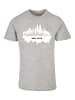 F4NT4STIC T-Shirt Cities Collection - New York skyline in grau meliert