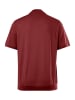 Men Plus Poloshirt in kupfer braun