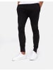 Threadbare Sweatpants Jogpant Pique in Schwarz