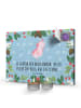 Mr. & Mrs. Panda adventskalender kerzen Axolotl Tanzen mit Spruch in Eisblau