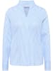 Eterna Bluse REGULAR FIT in blau