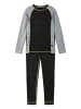 Reima Wolle-Basisschicht-Set " Taitoa " in Black melange