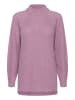 ICHI IHMARAT T-NECK LS2 Loose fit in Smoky Grape