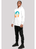 F4NT4STIC Hoodie Alien Piece Sonnenuntergang in weiß