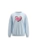 myMo Women Sweatshirt in Light Blue