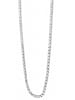 Adeliás Adeliás Damen Edelstahl Tenniskette Halskette 40 cm + 5.0 cm in silber