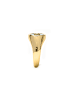 Luxenter Ring Staxo mit 18 Karat  verstellbar Gelbgold-Staxo green