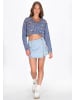 myMo Cardigan in blue multicolor