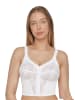SUSA 2er Pack Longline BH Classics in Haut Weiss
