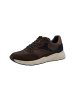 Tamaris Niedrige Sneaker aus Leder Braun