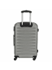Paradise by CHECK.IN Havanna - 4-Rollen-Trolley 67 cm (rot) in silber