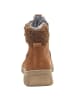 WALDLÄUFER Schnür-Stiefeletten für Damen in cognac