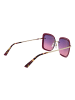 Web Frauen Sonnenbrille Quadratisch Lila