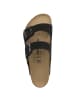 Birkenstock Sandale Arizona Veloursleder normal in schwarz