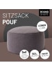 Lumaland Comfort Line Sitzsack-Hocker 25 x 45 cm Bodenkissen Bean Bag Pouf