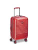 Delsey Caumartin 4-Doppelrollen Kabinentrolley 55 cm in rote