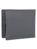 mano Don Leonardo Geldbörse RFID Leder 11 cm grau