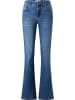 ANGELS  Bootcut Jeans Jeans Leni Flared mit weitem Bootcut in mittelblau