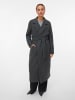 Vero Moda Mantel in Dark Grey Melange