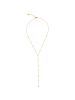 ANELY Edelstahl Lariat Y-Halskette in Gold