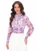 faina Women Blouse in violet multicolor