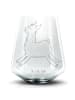 Mr. & Mrs. Panda Blümchentail Glas Lama Springen ohne Spruch in Transparent
