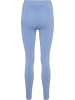 Hummel Hummel Tights Hmlci Yoga Damen Dehnbarem Feuchtigkeitsabsorbierenden Nahtlosen in RIVIERA MELANGE