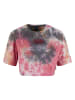 Von Dutch T-Shirts in tie dye red