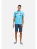 CAMP DAVID  Poloshirt 'Windsurfing' in hellblau
