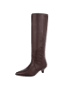 High Heel in Weinrot