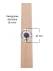 mantraroma 925er Silber - Ringe mit Amethyst