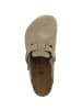 Birkenstock Clogs Boston Veloursleder normal in beige