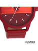 Oozoo Analog-Armbanduhr Oozoo Timepieces rot extra groß (ca. 48mm)