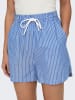 ONLY Legere Bermuda Shorts mit Nadelstreifen Design in Blau