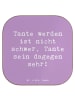 Mr. & Mrs. Panda Glasuntersetzer Spruch Tolle Tante mit Spruch in Lavendeltraum