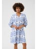 CULTURE Kleid CUtia A-shape in Blue/White