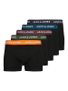 Jack & Jones Trunks 'Oliver' 5er Pack in schwarz