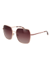 Skechers Frauen Sonnenbrille Quadratisch Rose Gold