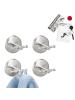 bremermann Handtuchhaken 4er Set ca. Ø 6 x 6 cm T