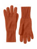 Hessnatur Strick Handschuhe in rotorange