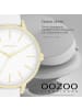 Oozoo Analog-Armbanduhr Oozoo Timepieces weiß groß (ca. 42mm)