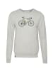 GreenBomb Sweatshirt Bike Knut in Heidekraut Grau
