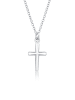 Elli Halskette 925 Sterling Silber Kreuz in Silber