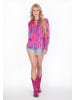 IZIA Women Blouse in pink multicolor