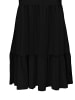 ONLY Carmakoma Kleid Plus Size Kurzarm Midi Dress Curvy in Schwarz